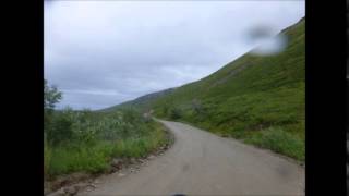 Alaskas Hatcher Pass Rd on motorcycle [upl. by Hisbe]