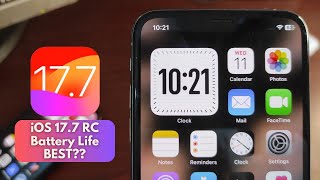 iOS 177 RC Battery Life Performance amp More [upl. by Cristine]