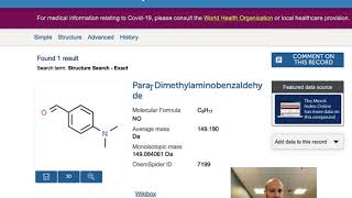 chemspider example [upl. by Clausen]