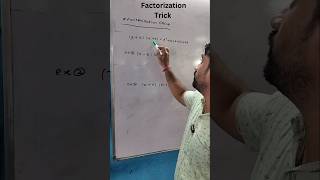 🔥Factorization trick maths factorization [upl. by Ynetsed]