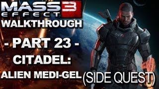 Mass Effect 3  Citadel Alien MediGel Formula  Walkthrough Part 23 [upl. by Emyaj228]