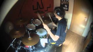 Toxic Holocaust  Nuke The Cross  Drum Cover 720p [upl. by Ujawernalo]