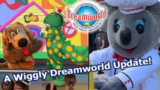 Dreamworld Gold Coast  NEW Wiggles Show Dreamland is OPEN amp Food Festival begins [upl. by Allayne805]