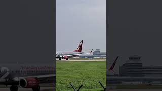 Boeing 737 Jet2 Holidays rolling turn and burn power up [upl. by Annal]