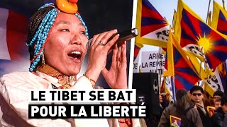 Le Tibet se bat pour la liberté [upl. by Nnayelhsa282]