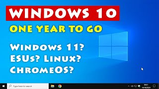 Windows 10 One Year to Go  amp what we do next [upl. by Mylor]