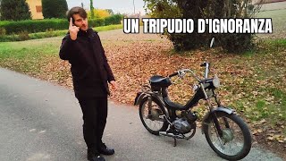 Tubone MZV CAMBRIDGE MONTREAL 1971 Minarelli p4 50 cc  PRESENTAZIONE IGNORANTE ft Tommy [upl. by Akinohs]