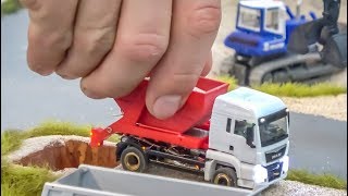 RC Trucks Excavators INCREDIBLE 187 scale [upl. by Wheelwright586]