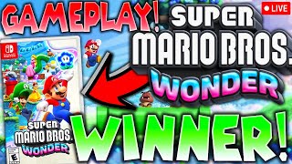 Super Mario Richie Live  Super Mario Wonder Giveaway amp Gameplay [upl. by Ailegna]