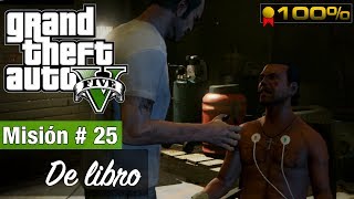 Grand Theft Auto 5  Misión 19  Ron el nervioso Medalla de Oro  100 [upl. by Zantos782]