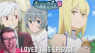 DANMACHI Season 5 Episode 2 REACTION BELLS DATE WITH SYR BEGINS [upl. by Downe]