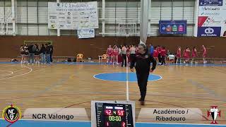 NCR Valongo Vs Académico Ribadouro  Sub16 Feminino [upl. by Lavelle]