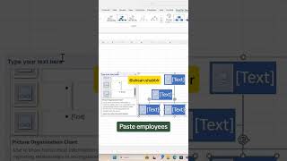 How to create a Picture Org chart in Excel  Add picture org chart in ms Excel ahsanshabbir excel [upl. by Kristopher270]