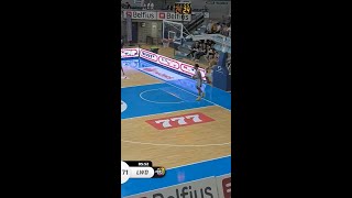 James Moors with 17 Points vs Belfius MonsHainaut [upl. by Devlen104]