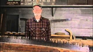 The Crosscut Saw Filer Sharpening  Introduction by Warren Miller [upl. by Lynsey]