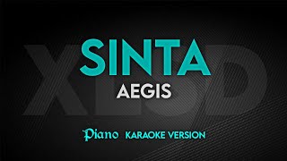 SINTA  Aegis  Karaoke Version  Platinum Piano XL SD [upl. by Nevram]