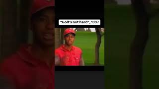 Tiger Woods Telling You Golf is NOT That Hard [upl. by Pauletta]