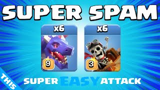 6 x DRAGON RIDER attack is SUPER STRONG TH15 Attack Strategy  Clash of Clans [upl. by Darian899]