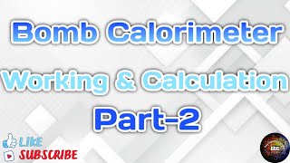 Bomb Calorimeter ll Working and Calculation ll Fuels ll Experimental Determination of HCV [upl. by Stillas]