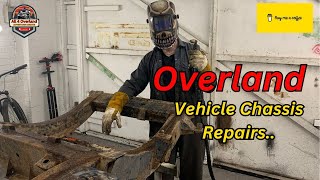 Overland Vehicle 4x4 Chassis Rebuild 300TDI  Overland Garage heimdall Part 2 [upl. by Olwena]