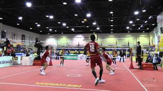 Kings Cup 2014 Sepak Takraw Thailand vs Malaysia  Regu [upl. by Gibson]