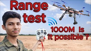 RC Microzone Transmitter Rang test microzone mc6c range test experiment diy [upl. by Druci]