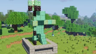 Minecraft I Basit Heykel Nasıl Yapılır 3 [upl. by Nedle]