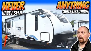 Really Unique Couples RV for Half Tons Under 30ft 2023 Vibe 25RK Travel Trailer [upl. by Aihsar160]