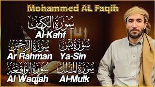 sourat Kahf Yaseen Rahman Al Mulk amp Al Waqiah Sheikh Mohammad Al faqih HD محمد الفقية [upl. by Aizatsana]