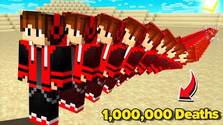 Minecraft but I Survive 1000000 Deaths [upl. by Daza]