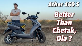 2024 Ather 450S Review  Electric Scooter For Enthusiasts🔥 [upl. by Kiernan831]