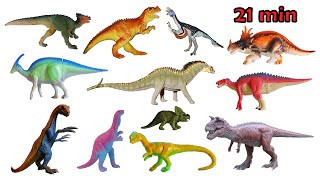 Dinosaur Species Collection  Triassic Jurassic amp Cretaceous  The Kids Picture Show [upl. by Manard]