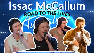 Road To The Lives Issac McCallum  Australian Idol 2024 [upl. by Brendin549]