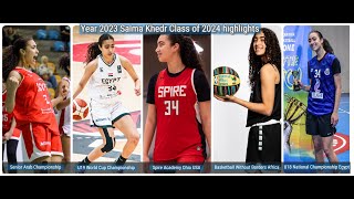 2023 Highlights Salma Khedr Class of 2024 [upl. by Zelma358]