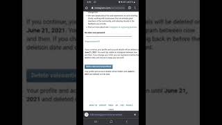 How To Delete Instagram Account Permanently [upl. by Liw]