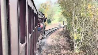 USATC S160 5197 in action Churnet Valley Railway 391024 Pt1 [upl. by Godfree707]