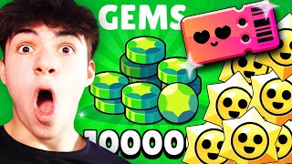 HOW TO GET 1000000 GEMS amp LEGENDARY STARR DROPS IN BRAWL STARS [upl. by Nireil243]