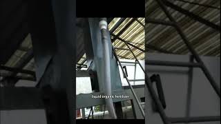 Cow manure solidliquid separator treatment in dairy farm [upl. by Yonina26]