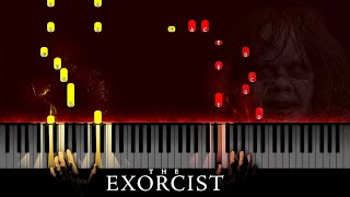 The Exorcist Theme Piano Tutorial [upl. by Dredi]