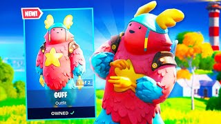 GIFTING NEW GUFF SKIN IN FORTNITE [upl. by Eydnarb443]