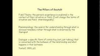 Gestalt Therapy Principles [upl. by Purdum]