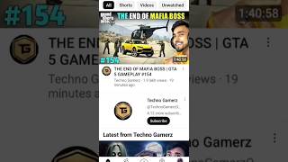 Finally new video of GTA 5 154 ft TechnoGamerzOfficial THE END OF MAFIA BOSS technogamerz gta5 [upl. by Coheman686]