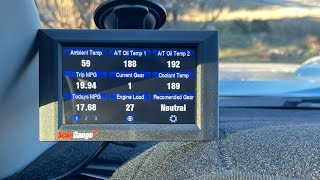 Scangauge 3 perfect for Tundra owners  or anyone else wanting to monitor their vehicle [upl. by Alithia]