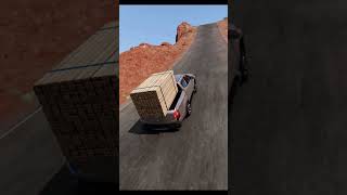 Teste de força com carga de 1500kg beamng beamngdrive cars foryou gaming shorts [upl. by Kcirtapnaes822]