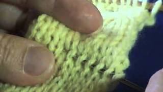 Unraveling knitted stitches [upl. by Jedidiah5]