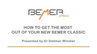 Getting Started with BEMER [upl. by Siskind]