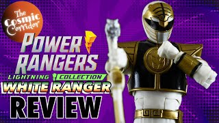 White Ranger  Power Rangers Lightning Collection Hasbro  ACTION FIGURE REVIEW [upl. by Banks269]