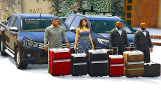 Franklin Family Road Trip in GTA 5 For A One Month Vacations [upl. by Curran632]