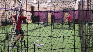 Former Anacortes High School Baseball player at Catcher ANTHONY NOTARO is back in Town taking cuts [upl. by Atiuqehs]