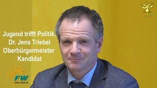 Dr Jens Triebel parteilos  OBWahlSuhl Murmeltier [upl. by Adlanor96]